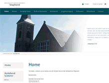 Tablet Screenshot of hhkstaphorst.nl